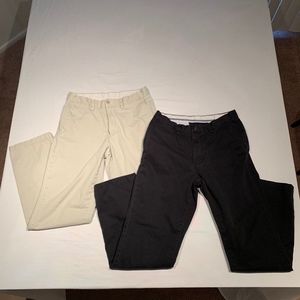 Two Pairs of Ralph Lauren classic fit chinos